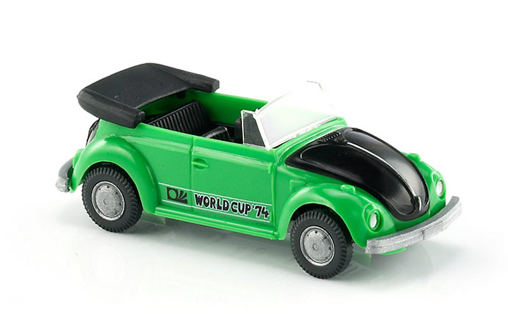 ヴィーキング Wiking 080207 1/87 フォルクスワーゲン ケーファー Cabriolet World Cup 1974