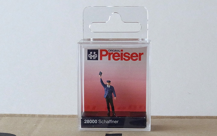 Preiser/プライザー 28000 HO 1/87 車掌 ： 木のおもちゃ がりとん