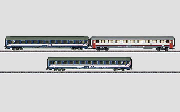 話題の行列 marklin/メルクリン ＤＢ急行客車セット ４３９１５ - fia