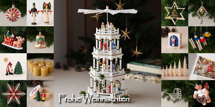 現品限り一斉値下げ！】 クリスマスピラミッド ドイツのクリスマス飾り