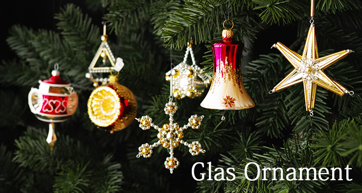 クリスマス オーナメント ガラスのクリスマスオーナメント Galiton 販売